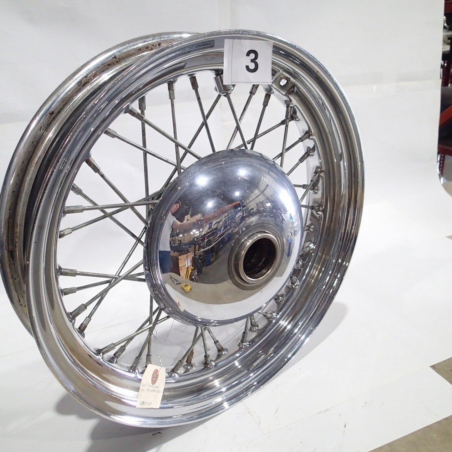 Harley Davidson Softail Heritage Classic Chrome Front Wheel Rim 43005-86A #3