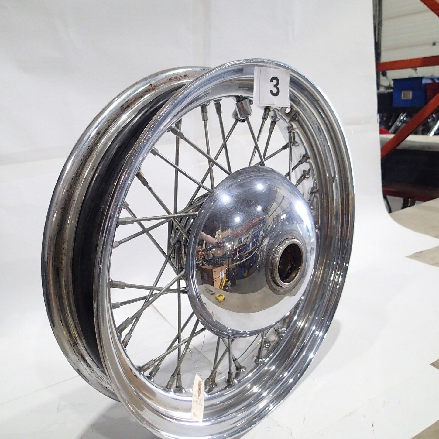 Harley Davidson Softail Heritage Classic Chrome Front Wheel Rim 43005-86A #3