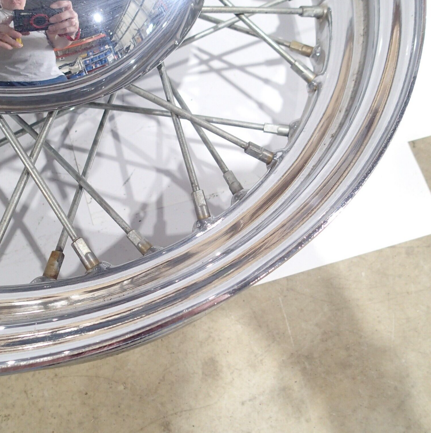 Harley Davidson Softail Heritage Classic Chrome Front Wheel Rim 43005-86A #3
