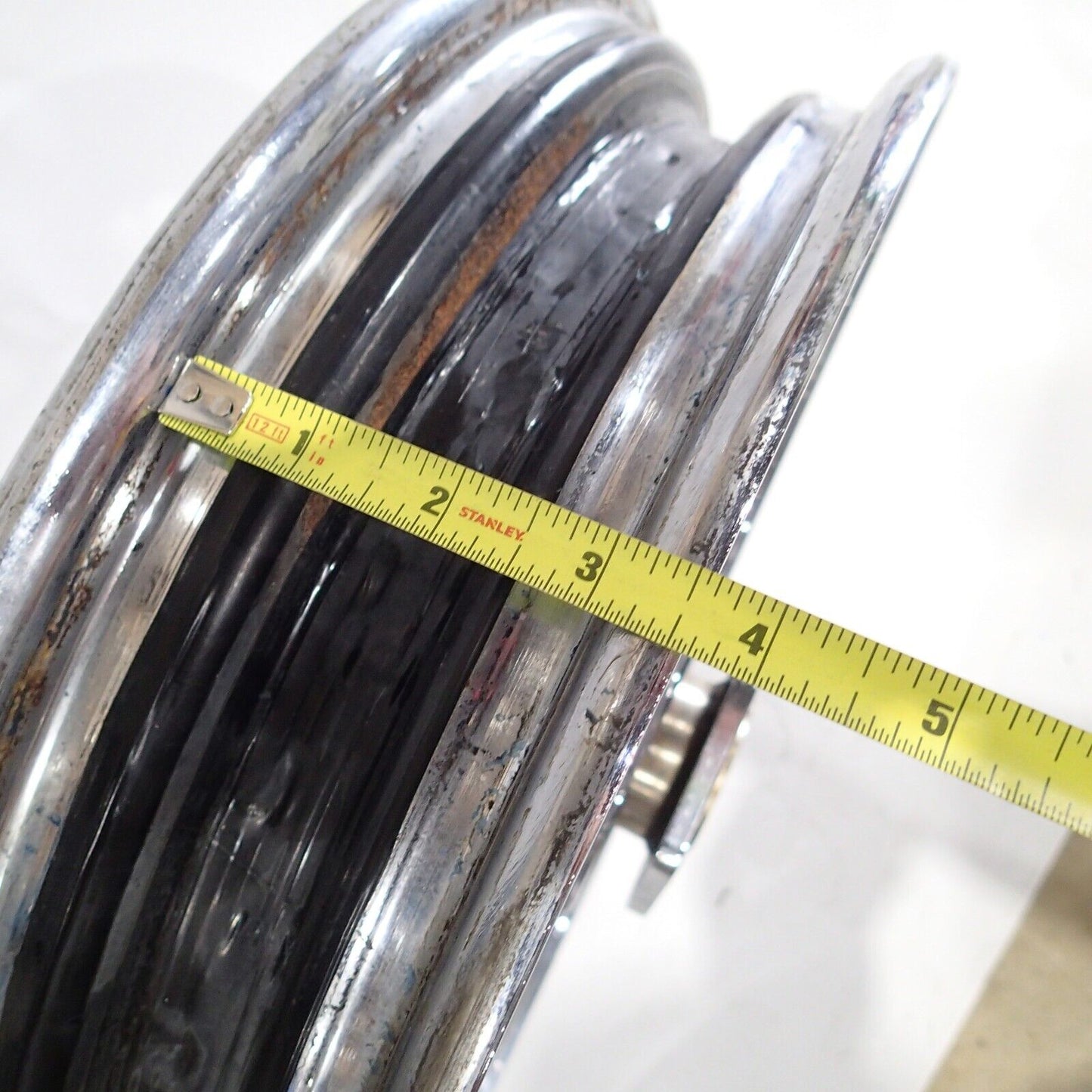 Harley Davidson Softail Heritage Classic Chrome Front Wheel Rim 43005-86A #3
