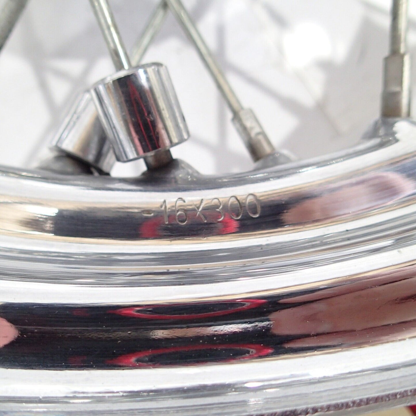 Harley Davidson Softail Heritage Classic Chrome Front Wheel Rim 43005-86A #3