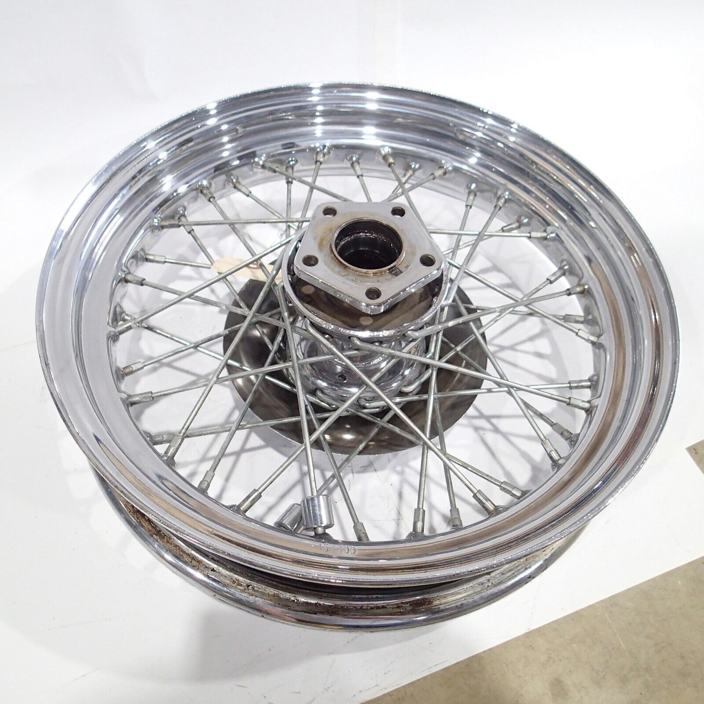 Harley Davidson Softail Heritage Classic Chrome Front Wheel Rim 43005-86A #3
