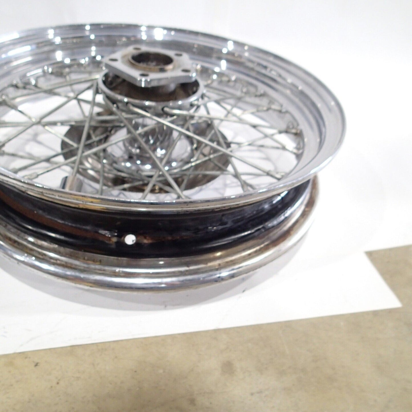 Harley Davidson Softail Heritage Classic Chrome Front Wheel Rim 43005-86A #3