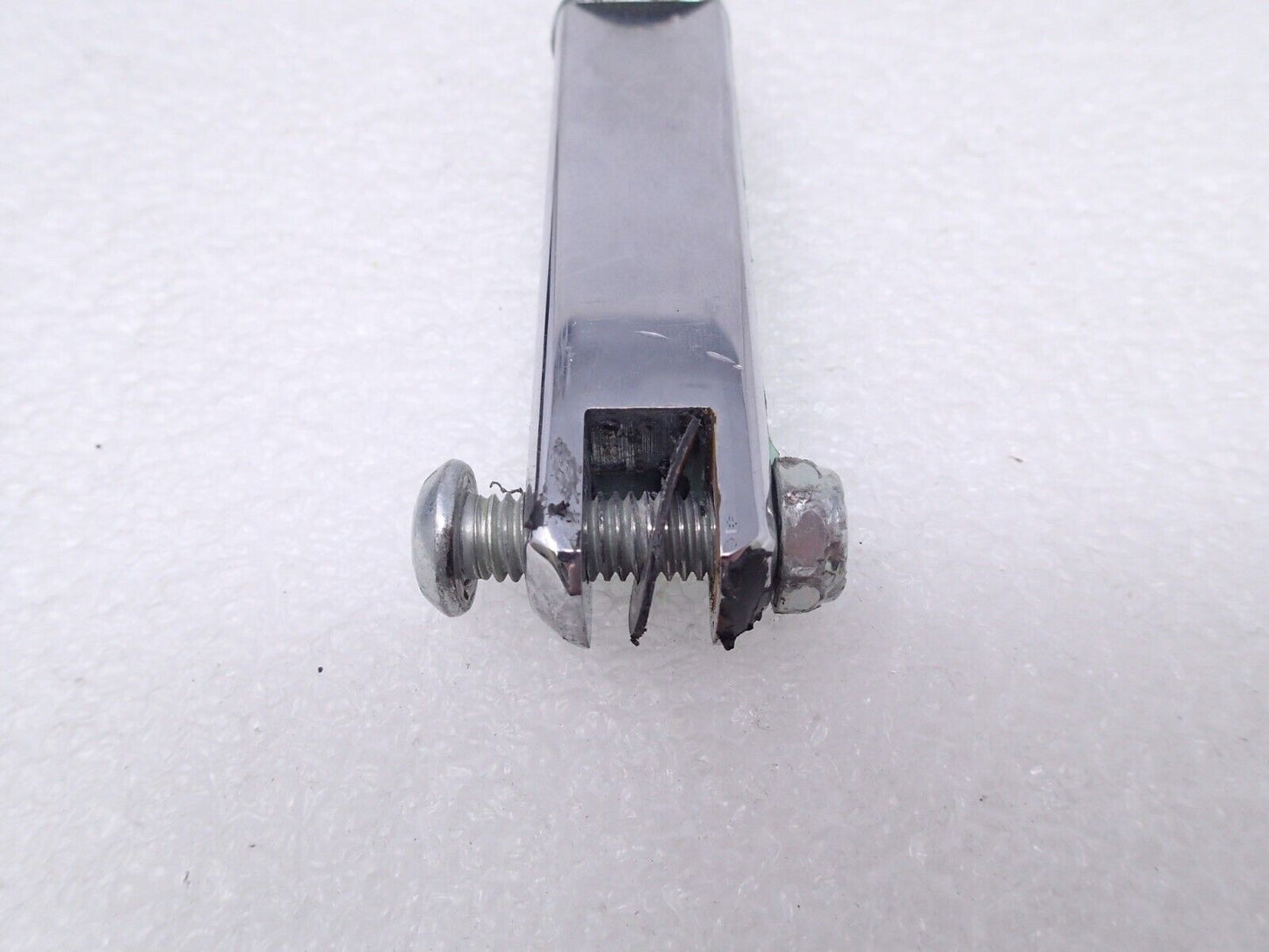 USED Genuine Harley 1987-2007 Dyna Chrome Support Footrest Bracket 49127-77A