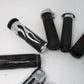 Harley Davidson Misc Used Grip Lot (11pcs different grips) skull and other shape