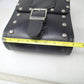 Motorcycle Universal Sissy Bar Bag Leather Side Tool Bag Luggage (8 x 11 Inch)