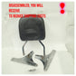 HARLEY DAVIDSON TOURING MODEL BACK REST SISSY BAR