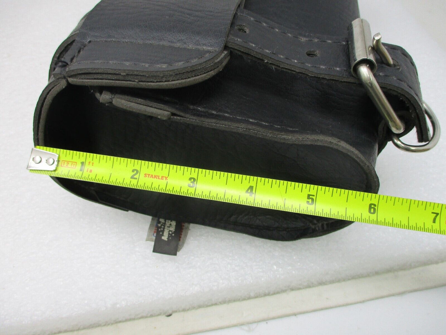 LEATHER TOOL BAG FIT FOR HARLEY DAVIDSON MOTORCYCLE REDNECK GIRL America Ride