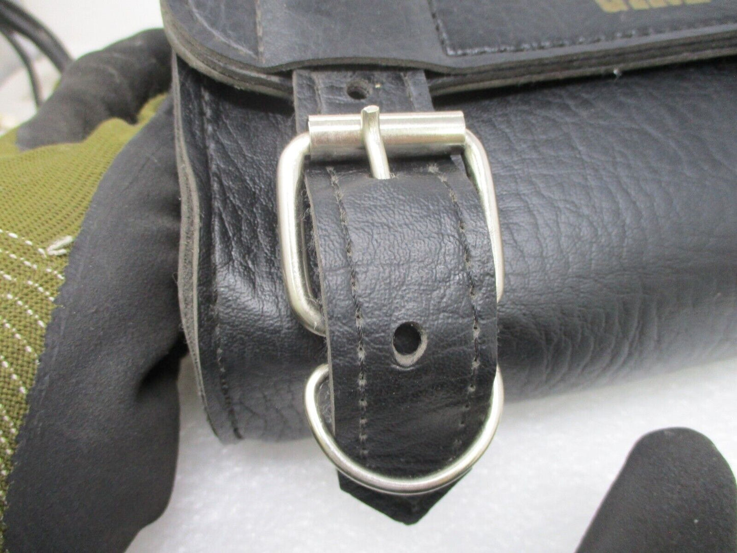 LEATHER TOOL BAG FIT FOR HARLEY DAVIDSON MOTORCYCLE REDNECK GIRL America Ride