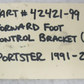 Harley-Davidson 99-03 XL RIGHT Forward Control Support & Mount 42421-99 16294-99
