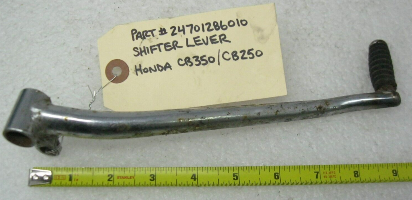 Honda CB250/350 Shift Lever (Exact Years Unknown), Possibly Bent 247801286010