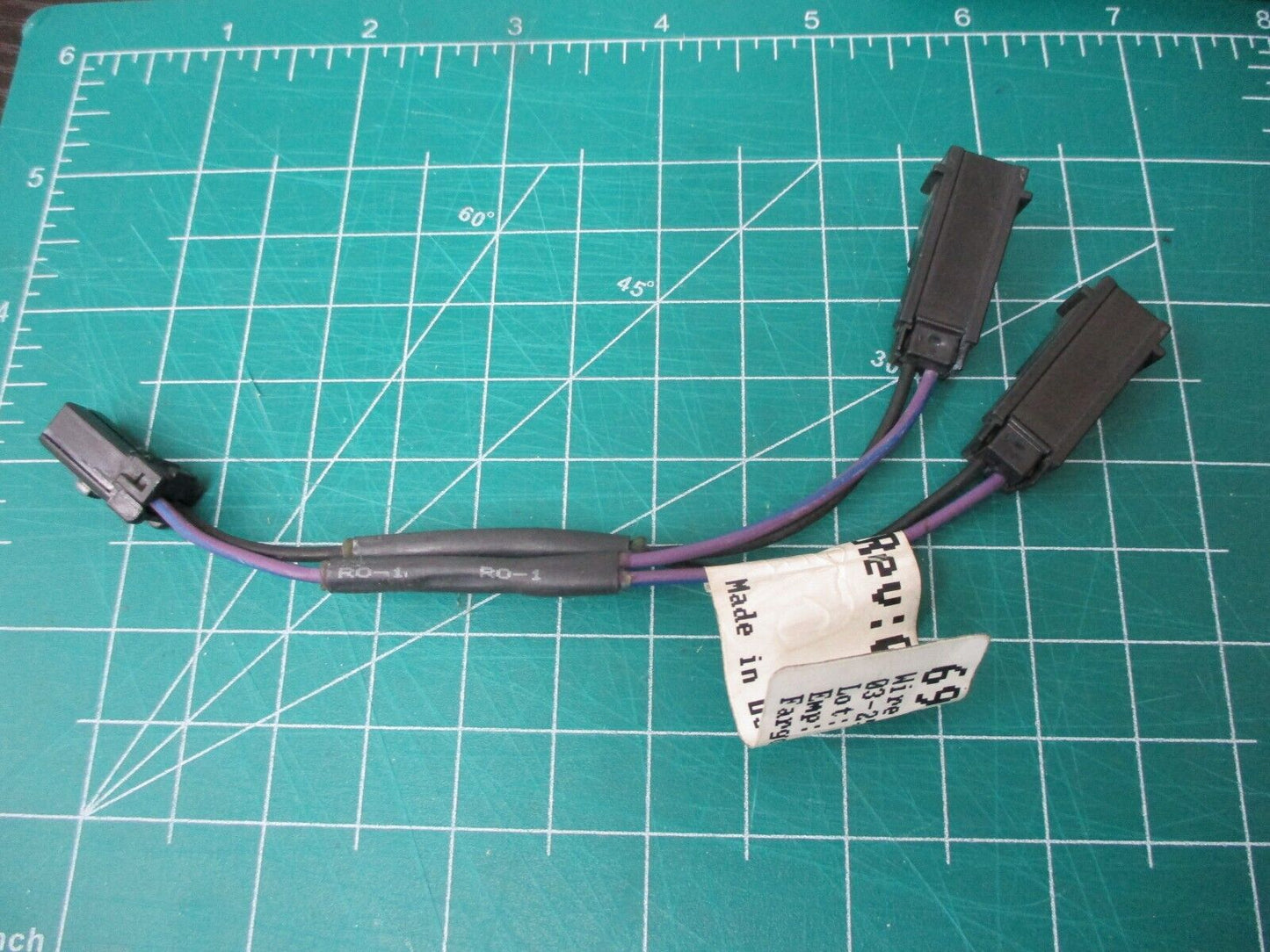 USED HARLEY DAVIDSON 69200921 Fairing Power Extension Harness LONG w Resistor