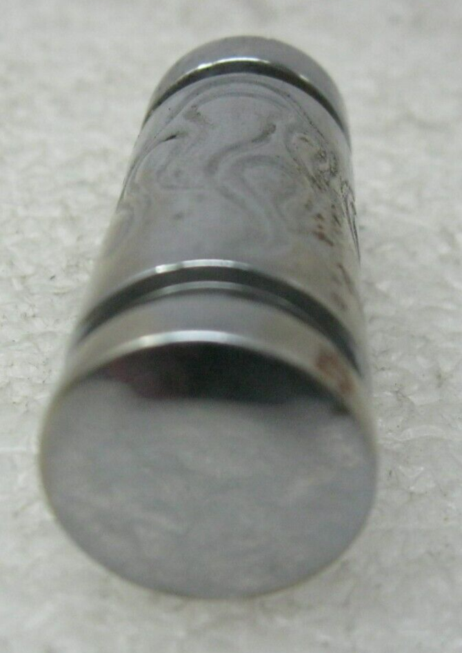 Aftermarket Unbranded Chrome Flame Shift Peg (Scuffed-No Hardware) Missing Bands