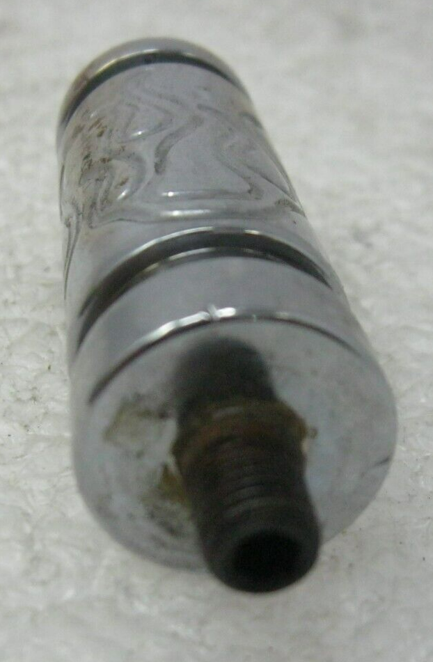 Aftermarket Unbranded Chrome Flame Shift Peg (Scuffed-No Hardware) Missing Bands