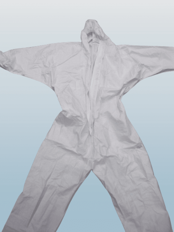 2pcs SUIT Polypropylene disposable coverall w Hood/ PPE for Painting SIZE 4 XL