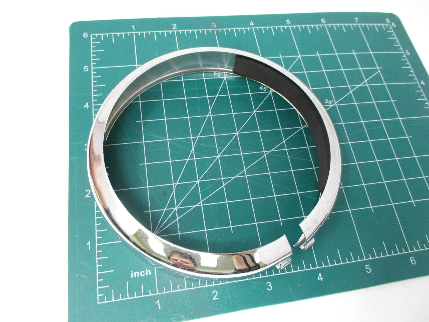 4.5'' Harley-Davidson  Passing Lamp Bezel Ring Chrome