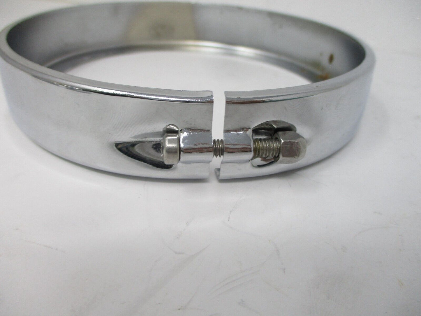 4.5'' Harley-Davidson  Passing Lamp Bezel Ring Chrome