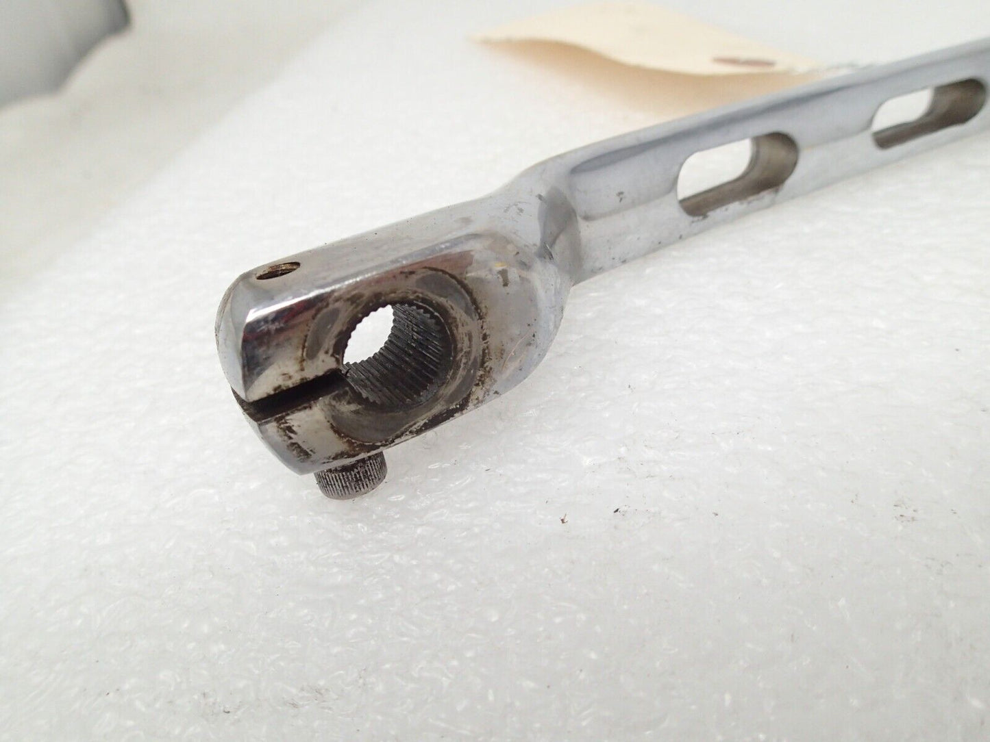 Harley Davidson Genuine Chrome Slotted CVO Gear Shifter Lever Linkage 9 inch