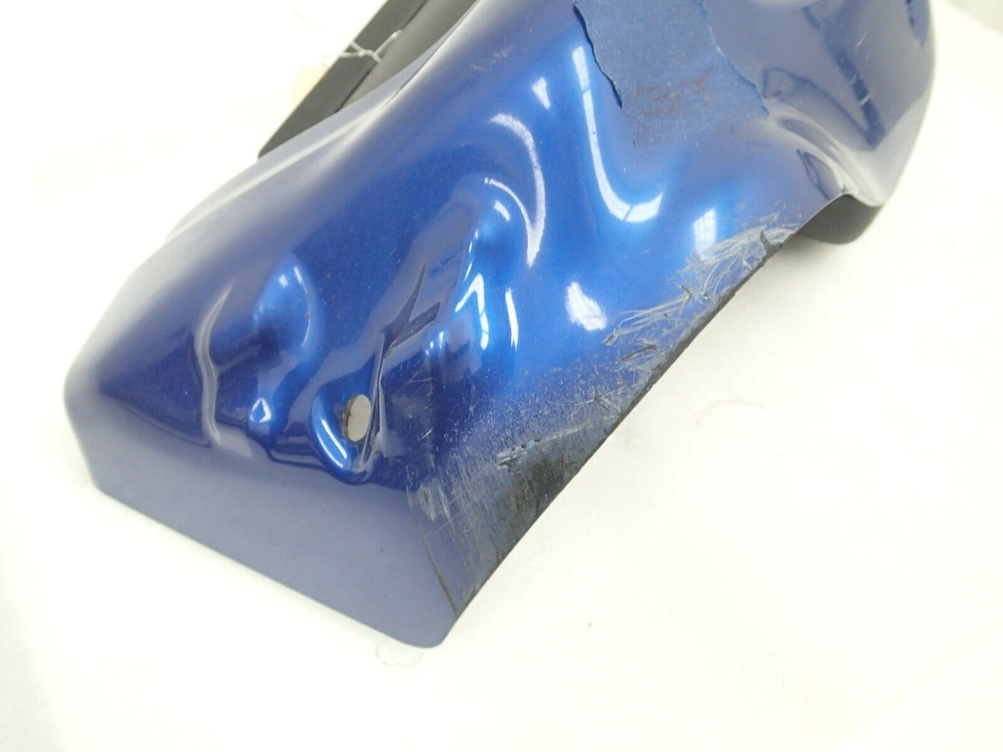 Harley-Davidson blue Front Lower Leg Fairing Glove Box Left 58816-05A scuffed
