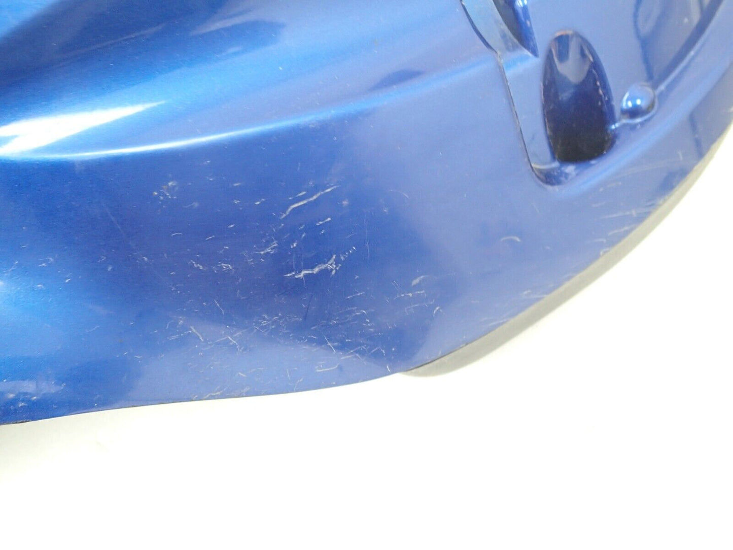 Harley-Davidson blue Front Lower Leg Fairing Glove Box Left 58816-05A scuffed