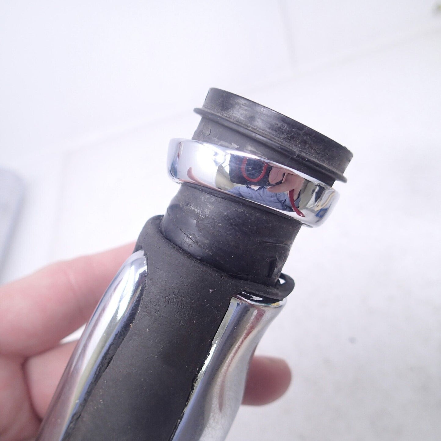 Black Chrome Grip Cable Pull 2006 Ultra Classic Gray  ONE UNIT