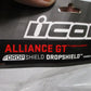 Icon IS-02/ 0130-0389 DROP SHIELD DK SMOKE Alliance GT Helmets 0130-0629