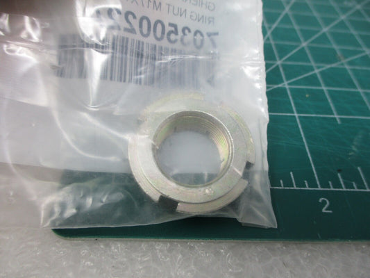 DUCATI TIMING NUTS PULLEY M17x1 DUCATI Locking Ring Nut 70350022A