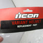 ICON VARIANT FOG FREE SHIELD SMOKE 0130-0374