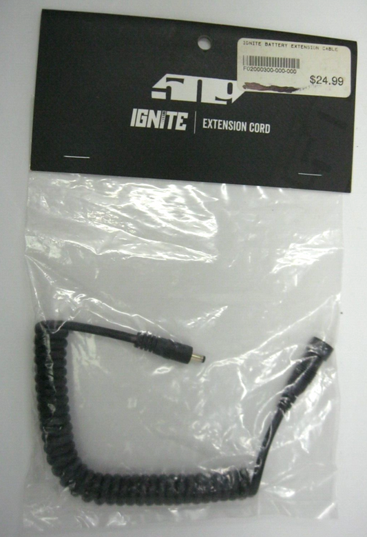 Ignite Battery Extension Cable use with Ignite Heated Goggles F02000300-000-000