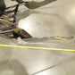 Chrome Sissy Bar Passenger Rear Backrest Pad with Luggage Rack UNKNOWN FITMENT