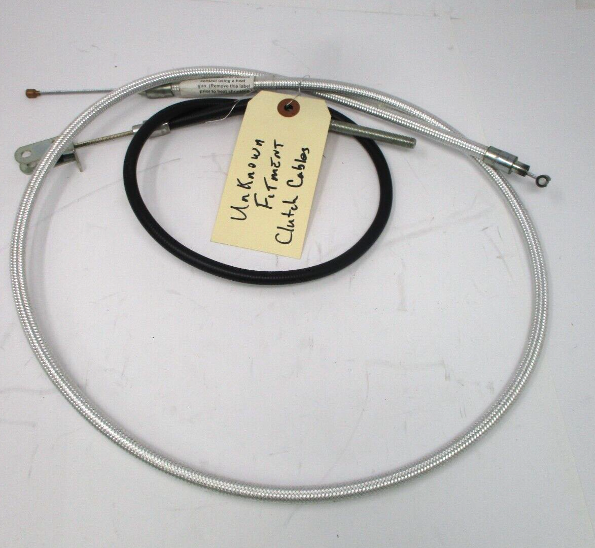 Harley Davidson  unknown Fitment Clutch Cables 2pcs