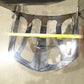 Chrome Sissy Bar Passenger Rear Backrest Pad with Luggage Rack UNKNOWN FITMENT