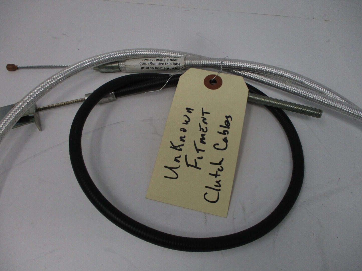 Harley Davidson  unknown Fitment Clutch Cables 2pcs