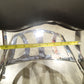 Chrome Sissy Bar Passenger Rear Backrest Pad with Luggage Rack UNKNOWN FITMENT