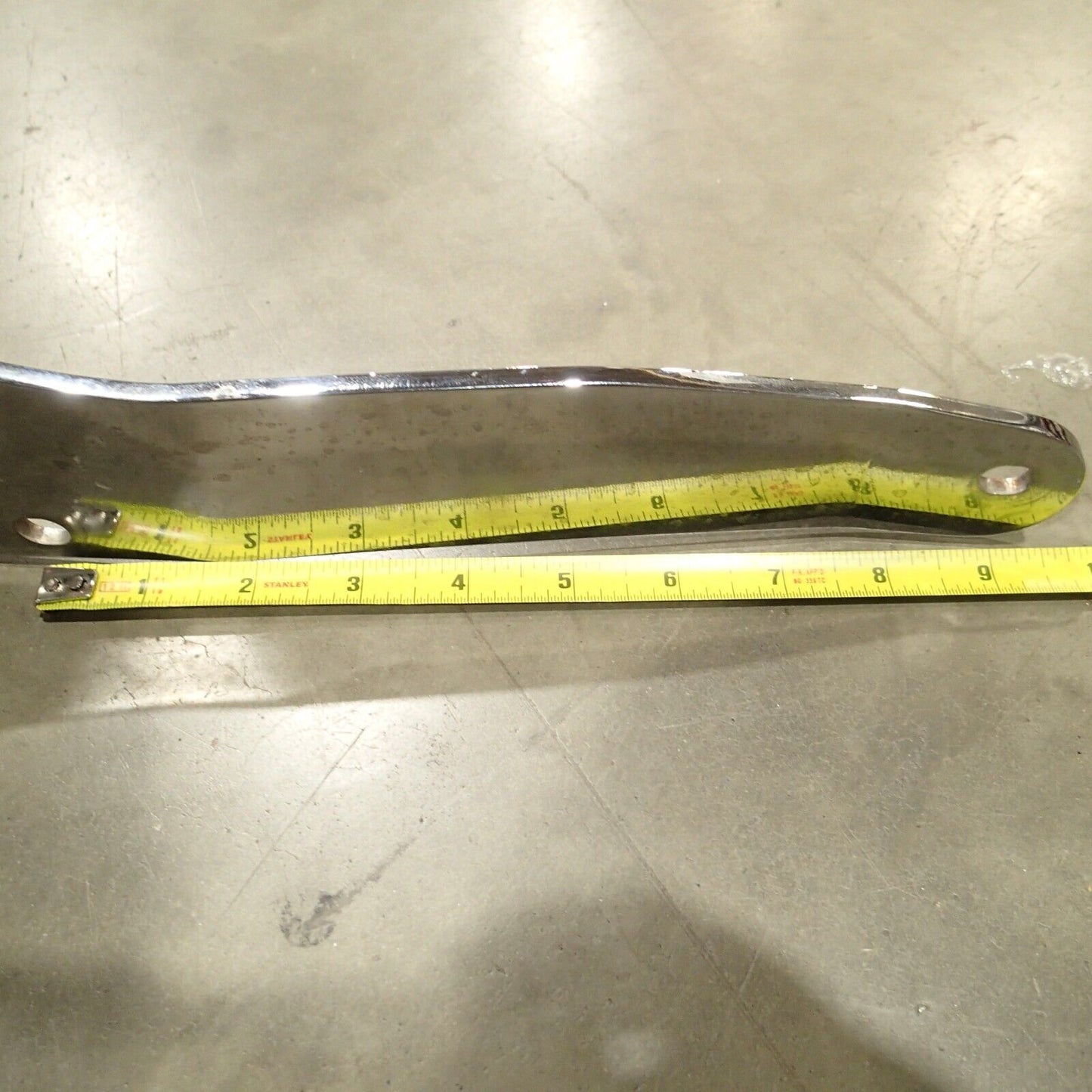 Chrome Sissy Bar Passenger Rear Backrest Pad with Luggage Rack UNKNOWN FITMENT