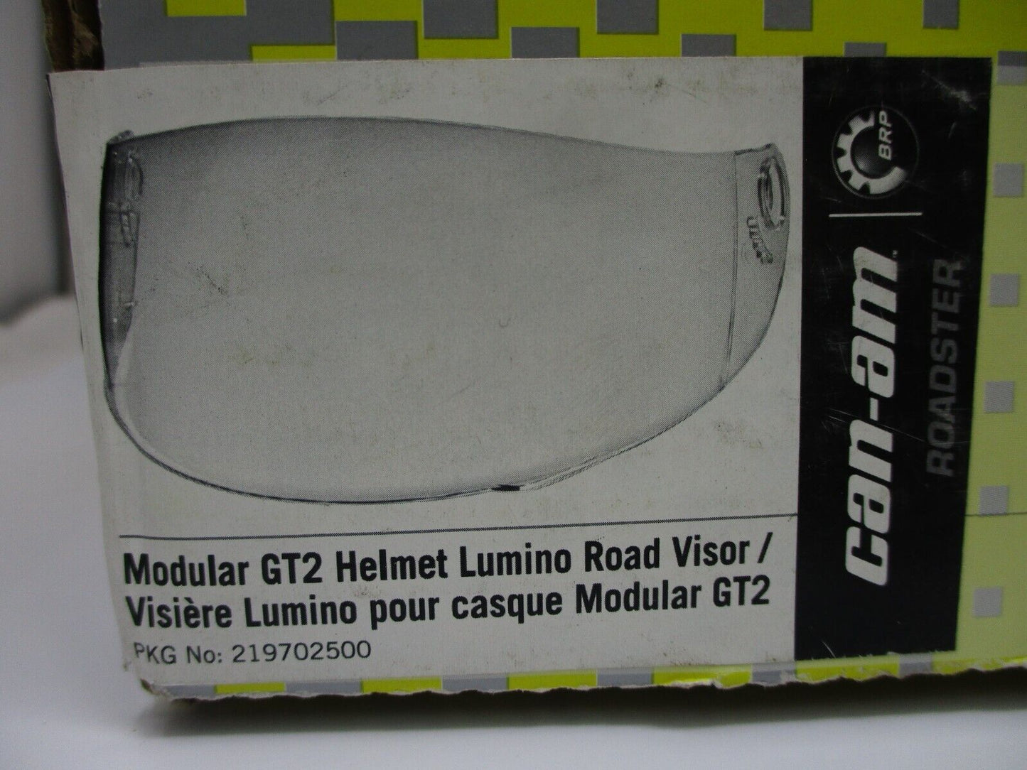 Can-Am New OEM Modular Gt2 Helmet Lumino Road Visor 4478240000