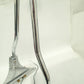 Chrome Sissy Bar + Wedge Style Marker Lights Harley  2004 FLSTC