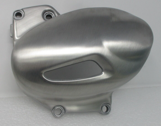 NEW - TRIUMPH SPROCKET COVER Brushed, CHROME A9618192