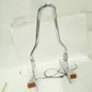 Chrome Sissy Bar + Wedge Style Marker Lights Harley  2004 FLSTC