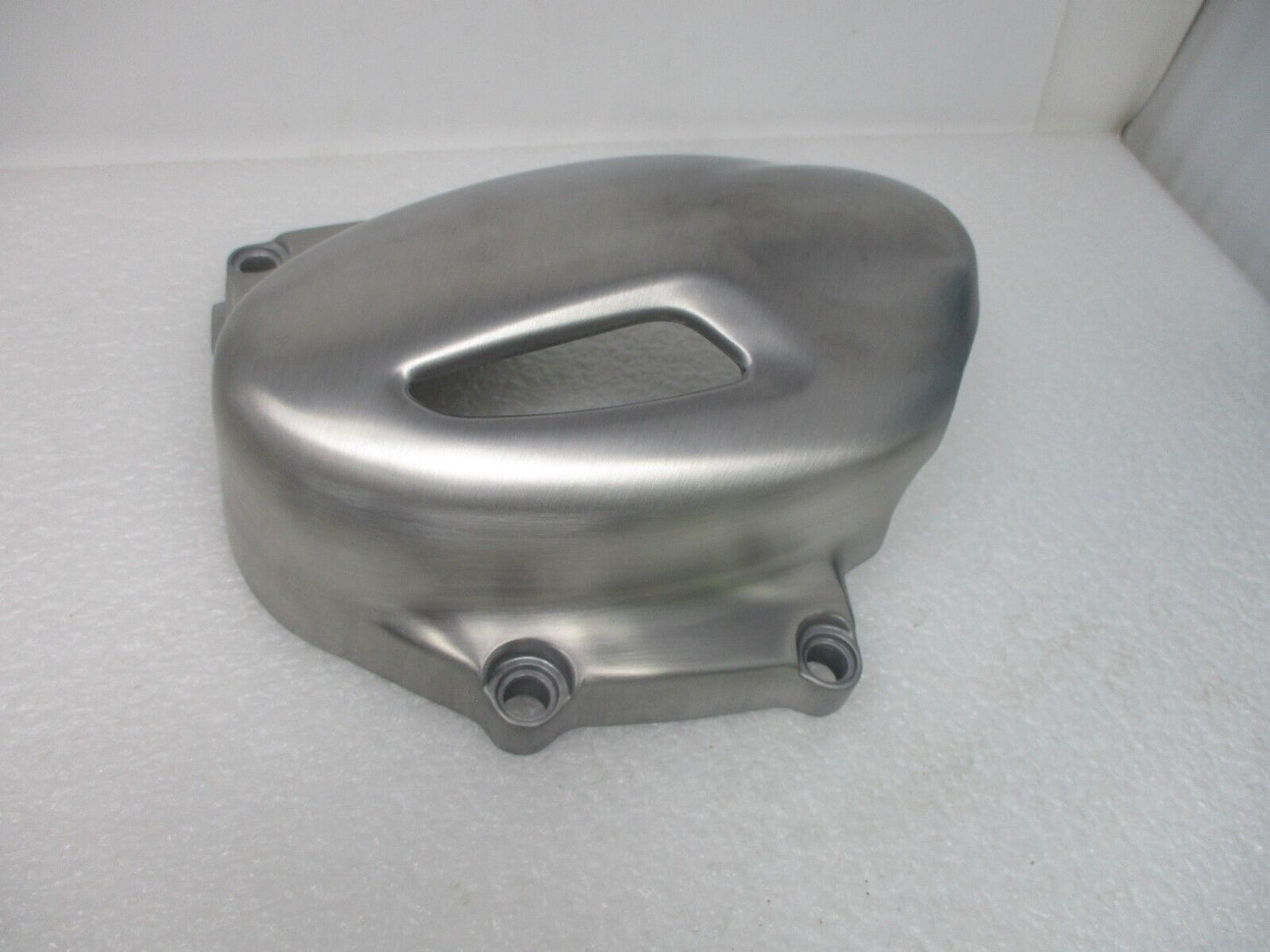 NEW - TRIUMPH SPROCKET COVER Brushed, CHROME A9618192