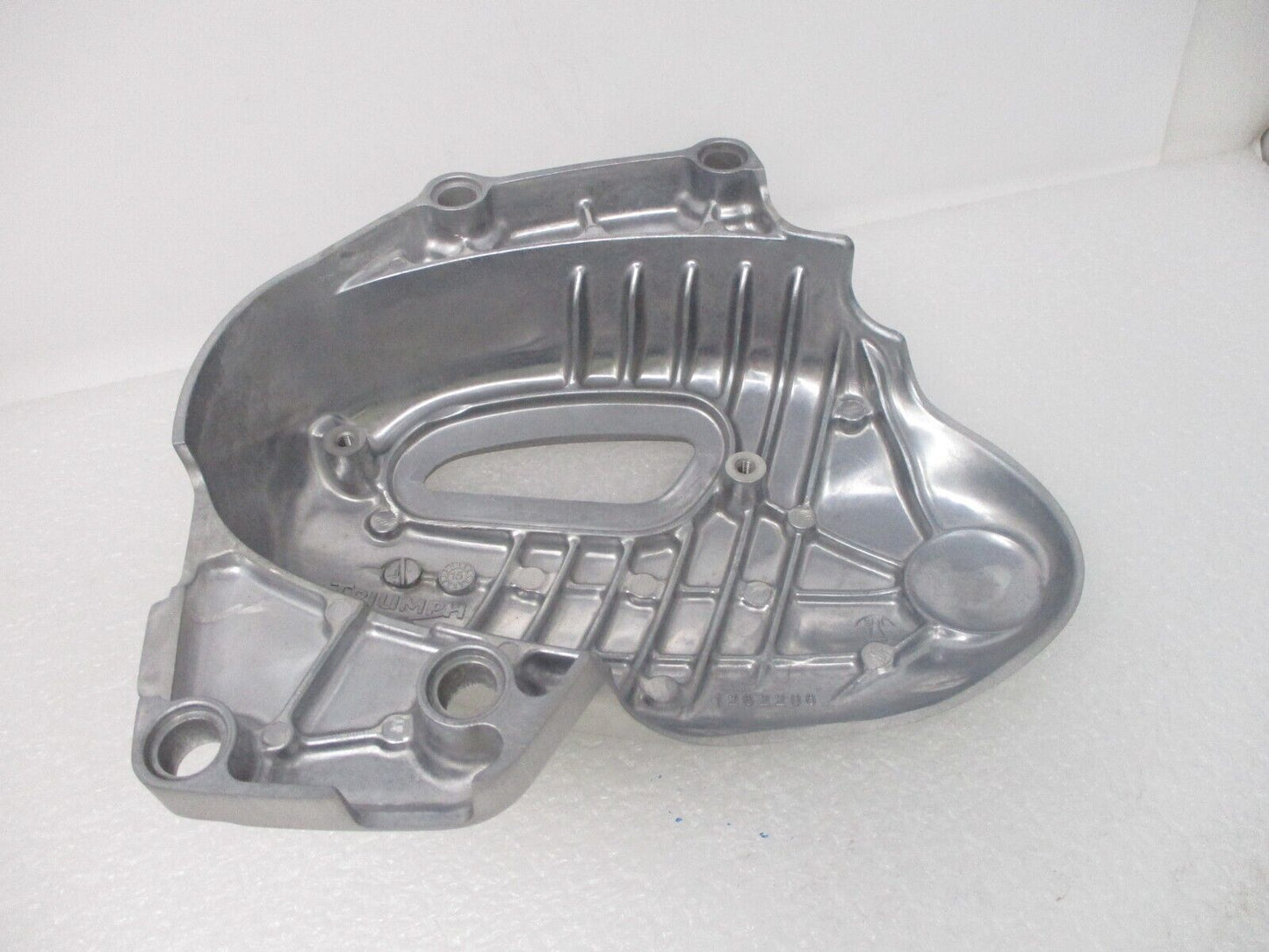 NEW - TRIUMPH SPROCKET COVER Brushed, CHROME A9618192