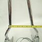 Chrome Sissy Bar + Wedge Style Marker Lights Harley  2004 FLSTC