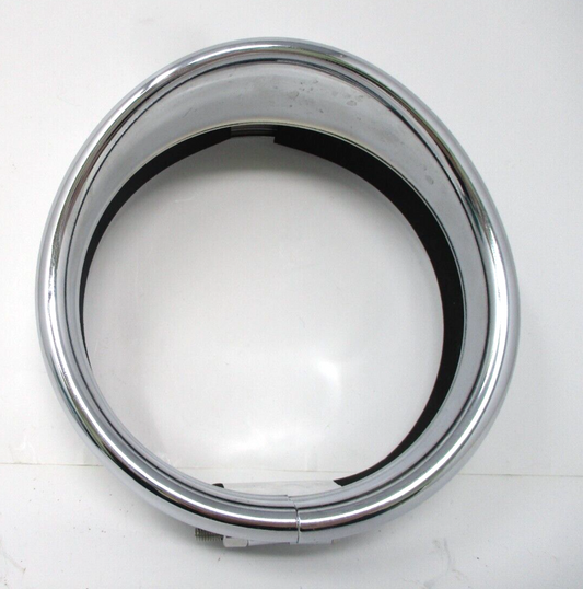 4.5" Auxiliary Light Lamp Trim Ring Bezel Visor Cover For Harley Have SCREW
