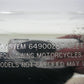 Harley-Davidson CVO 17 M8 RH Chrome Muffler 64900257 & Black End Cap 65100059