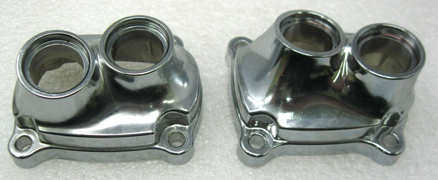 Harley-Davidson OEM  17-23 M8 Chrome Lifter Block Cover Set 25700410 & 25700411