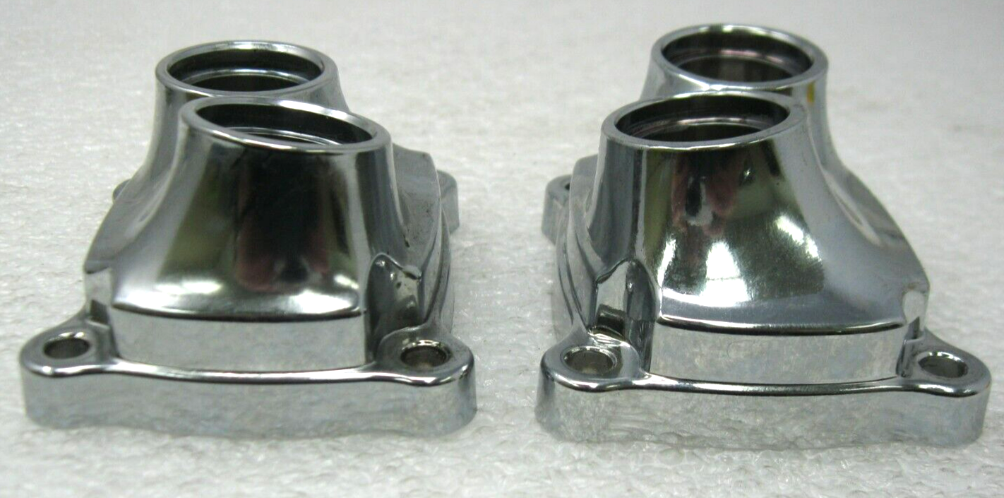 Harley-Davidson OEM  17-23 M8 Chrome Lifter Block Cover Set 25700410 & 25700411