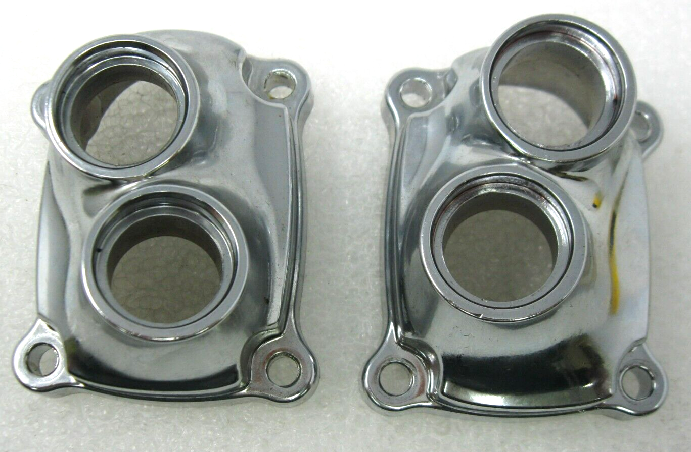 Harley-Davidson OEM  17-23 M8 Chrome Lifter Block Cover Set 25700410 & 25700411