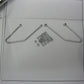 Drag Specialties 06-17 Harley FL, FX Chrome Saddlebag Supports 3501-0304