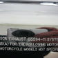 Harley-Davidson 2011 CVO Chrome Mufflers & Chrome/Black Slotted Caps 65586-11
