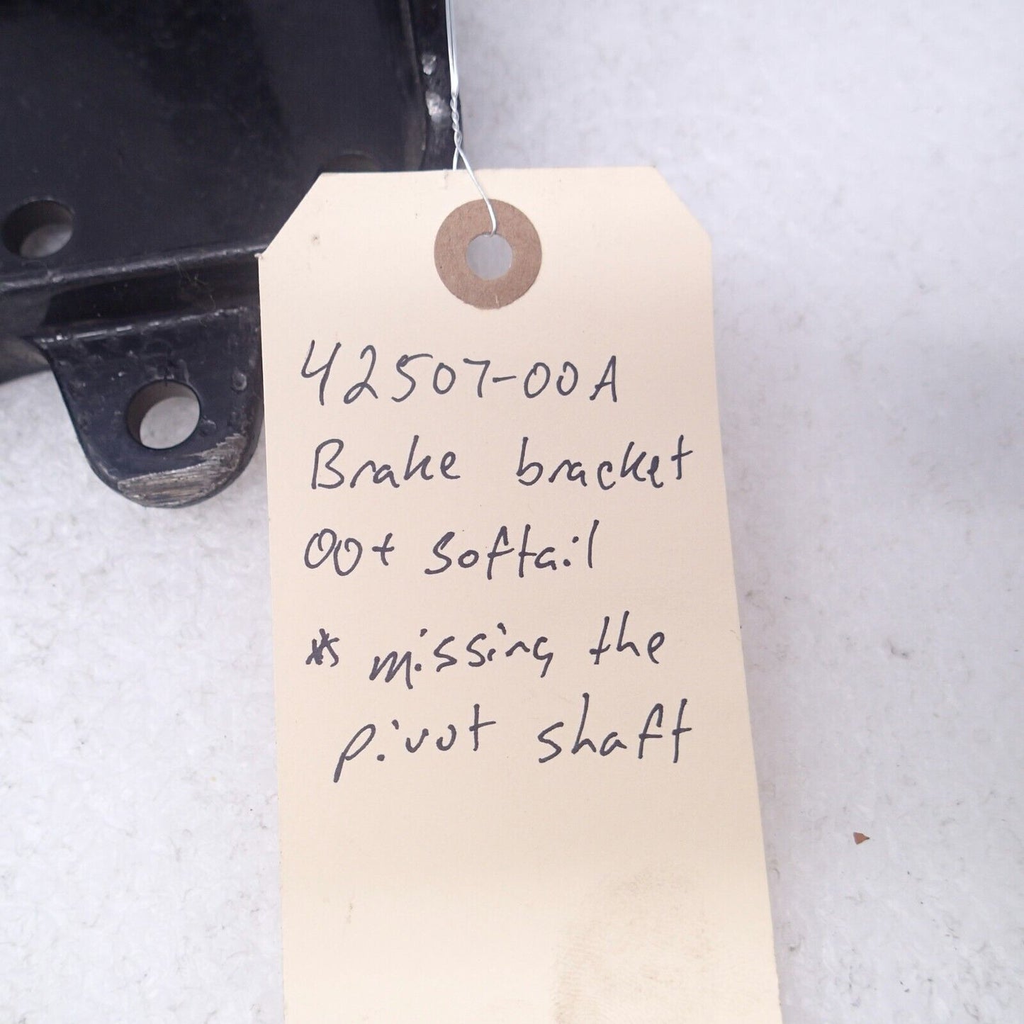 USED Black Pedal Mount Harley Softail Deuce 00-05 OEM 42507-00a Stock Factory
